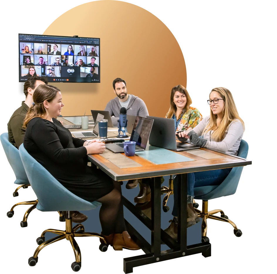 iBec Creative hybrid meeting