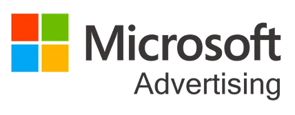 Logo of Microsoft Advertising featuring a colorful Windows icon.